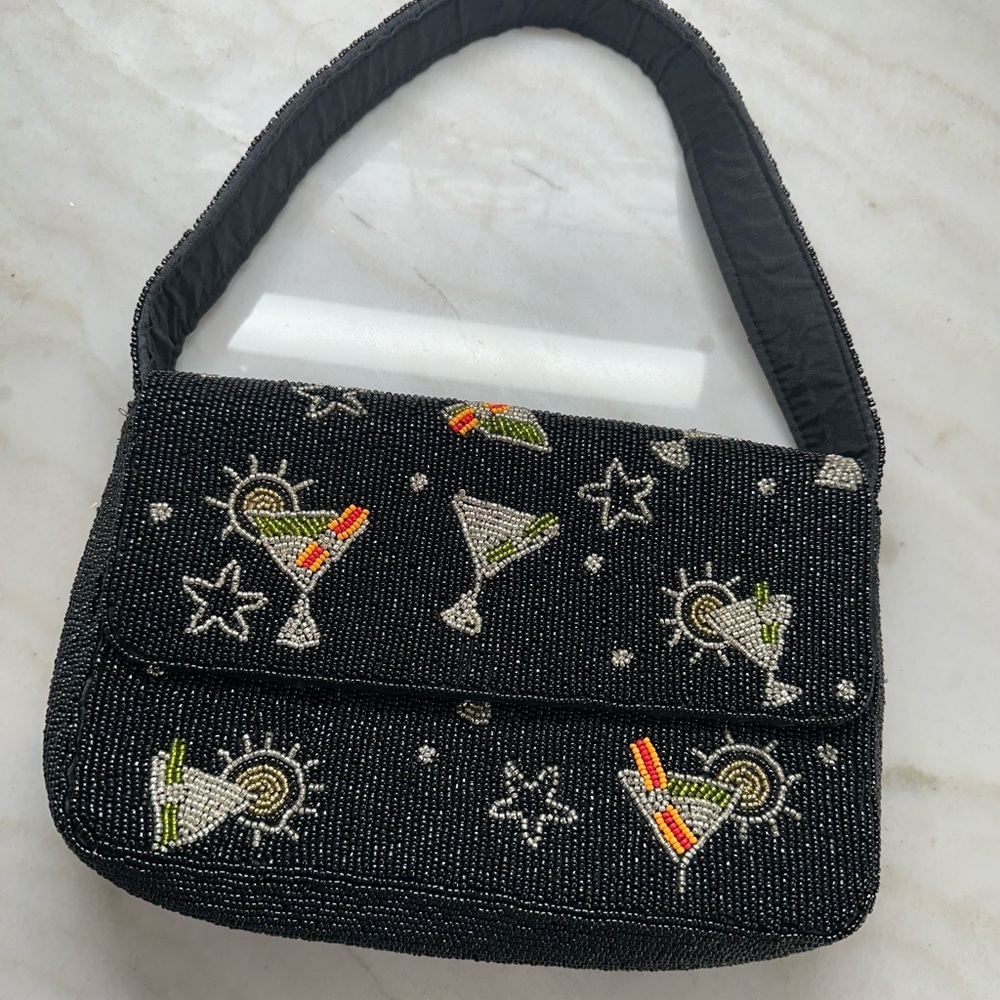 Beaded Martini Bag